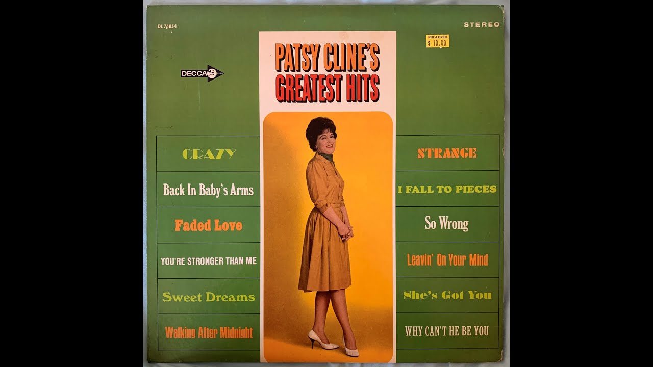 From the Decca album Patsy Cline's Greatest Hits DL 74854Recorded 2/28...