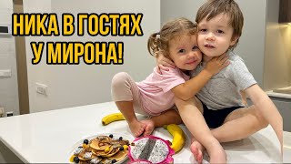 Ника в гостях у Мирона! Дарим подарки, вместе готовим, смотрим новую квартиру.