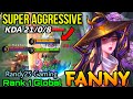 Super Aggresive Fanny 100% OUTPLAY !! - Top 1 Global Fanny by Randy25 Gaming - MLBB