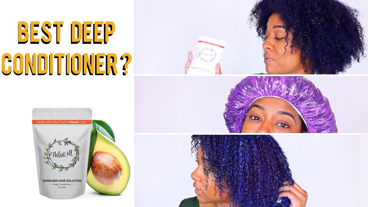 Deep Conditioner For Damaged Dry Natural Curly Hair Naturall Club Black Owned Hair Products Youtube