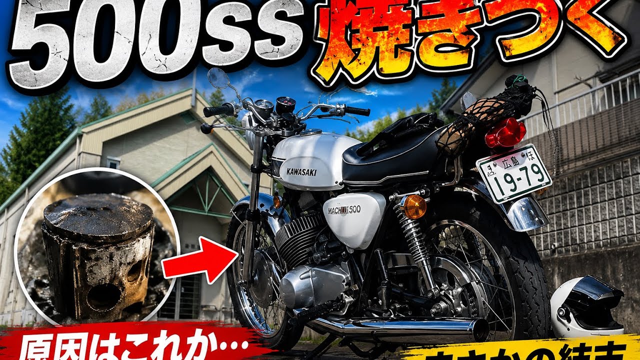500ss 焼き付く - YouTube