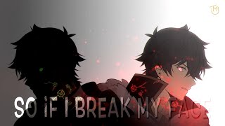 AJR | Break My Face | Nightcore [LYRICS]