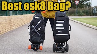 The BEST bag for your Electric Skateboard - Evolve vs Slick Revolution Backpack / Rucksack