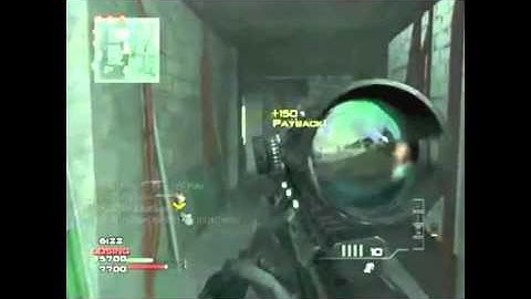 Beast Quickscope Through Wall MW3