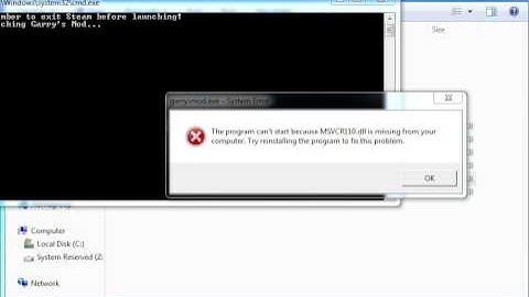 Gmod 13 Error DLL