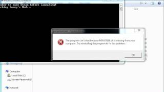 Gmod 13 Error DLL