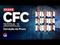 Exame CFC | Correção da Prova 2026.1