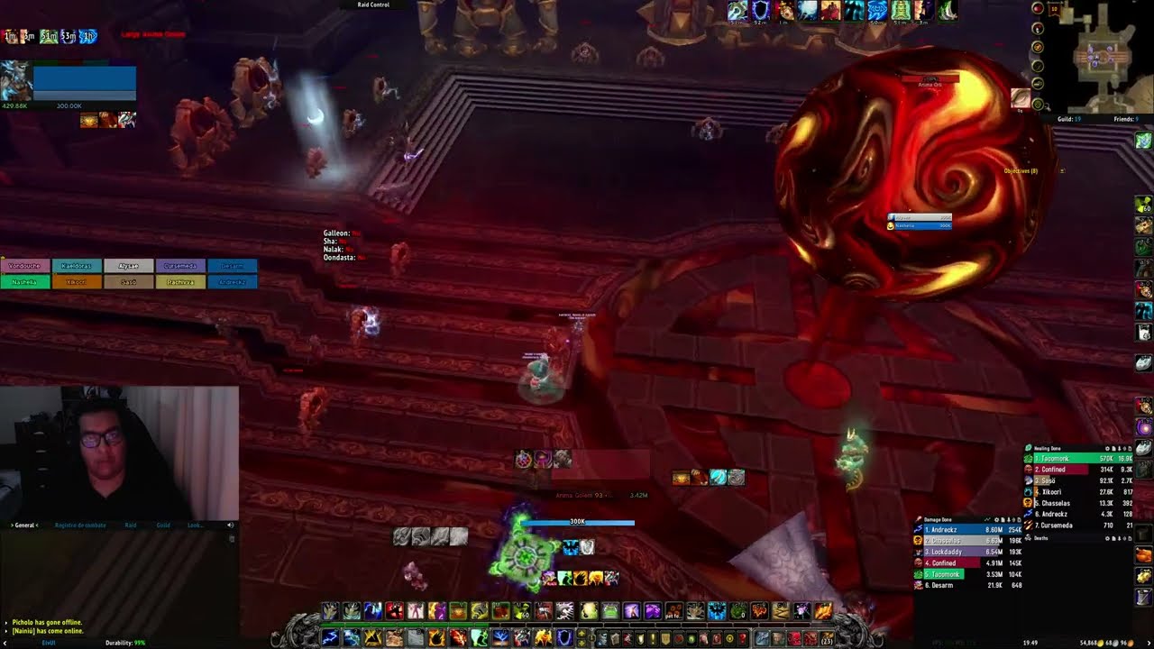 WoW: MOP Classic | Throne of Thunder 10M  →The Pact of Darkness "Desde Dark Animus" ╟ Dia # 80 ╢