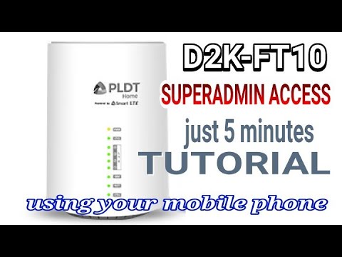 D2K-FT10 superadmin tutorial using your mobile phone
