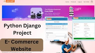 Building an E-Commerce Website with Django | Payment System, and Invoice System Demo