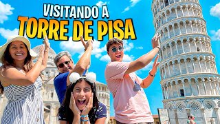 Torre Inclinada de Pisa - Família Maria Clara e JP