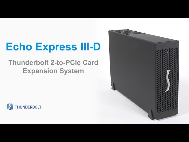 Sonnet Echo Express III-D Thunderbolt 2-to-PCIe Card Expansion