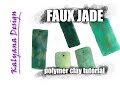 Faux jade - polymer clay tutorial 045
