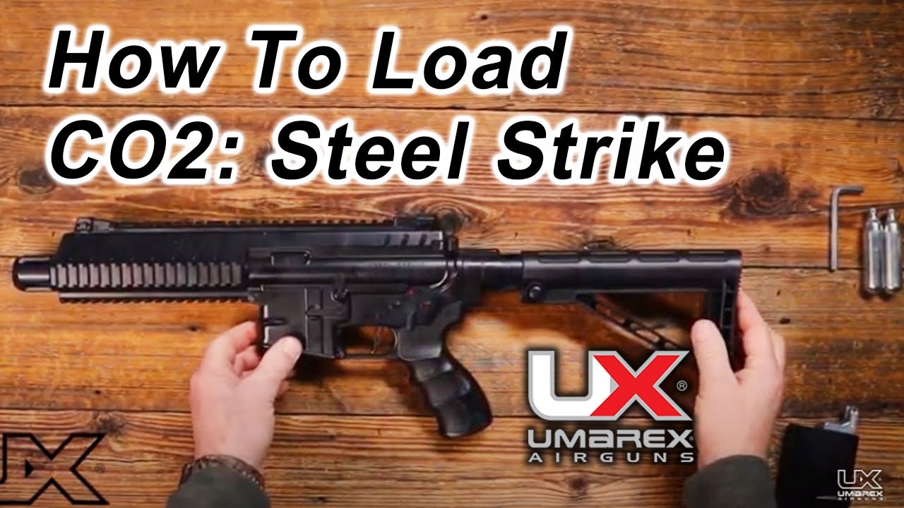 How to Load CO2 into 6Shot Burst Steel Strike BB Gun Umarex Airguns YouTube