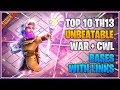 Top 10 Th13 Anti 3 Star War + CWL Bases | Unbeatable Th13 War Bases 2021 | Best TH13 Base Layout |