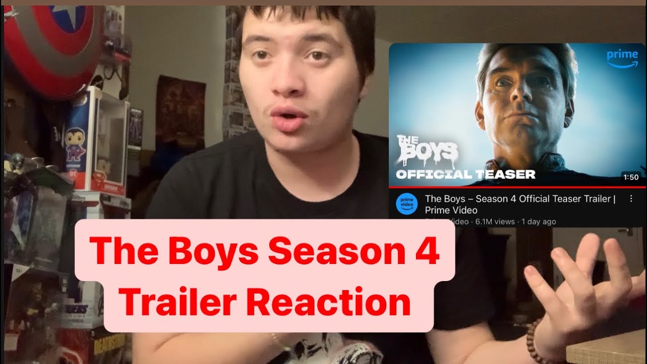 The Boys Season 4 Trailer Reaction (OMG!😱)