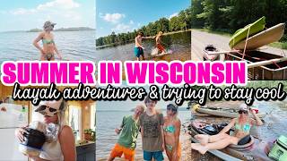 TRYING TO STAY COOL DURING THIS HEAT WAVE | wisconsin summer adventures | real life as a solo mom