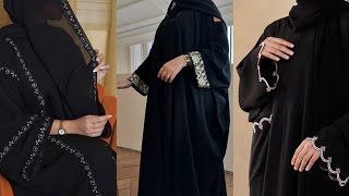 Black Abaya Design Saudi Abaya Design