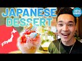 BEST JAPANESE SUMMER DESSERT! //  Japanese Café Shaved Ice Dessert