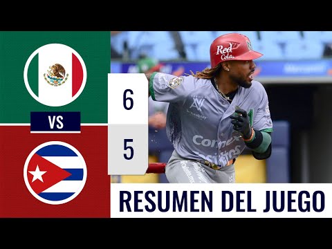 Resumen México vs Cuba | Serie del Caribe 2023 5-feb
