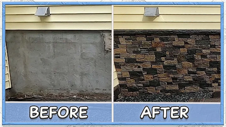 Make Foundation Walls Beautiful Again! 😂✌