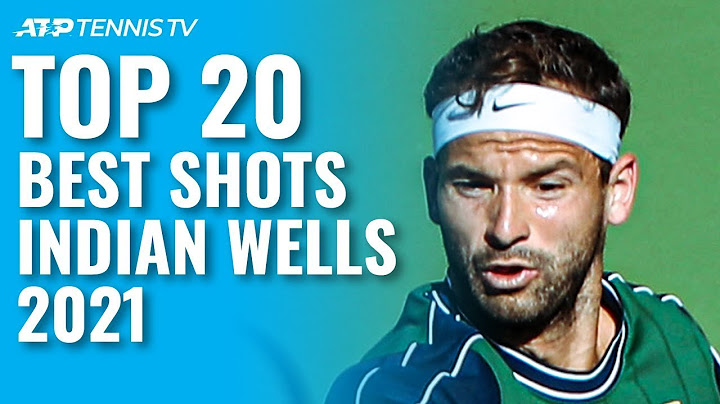 Dimitrov & Alcaraz Acrobatics, Norrie & Zverev Skill | Top 20 Shots and Rallies Indian Wells 2021