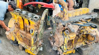 Rebuilding of Cat 960B Wheel Louder Engine | Repair And Restore CAT Engine