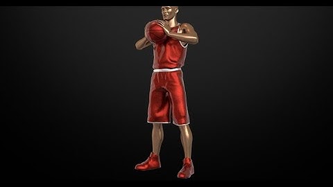 Basketball Player 3D Animation_Motion 3 | Motion Graphics template - Envato elements