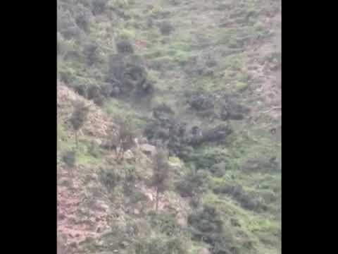 حادث على الهواء مباشرة في هروب جبل منجد