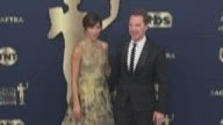 Benedict Cumberbatch, Kerry Washington, Reese Witherspoon, Salma Hayek arrive at SAGS