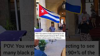 😮 Cuba's black population is 9%?... but Cuba's culture is 90+% African /black... 🤔