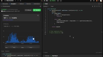 Leetcode 2140 - Solving Questions With Brainpower - Python