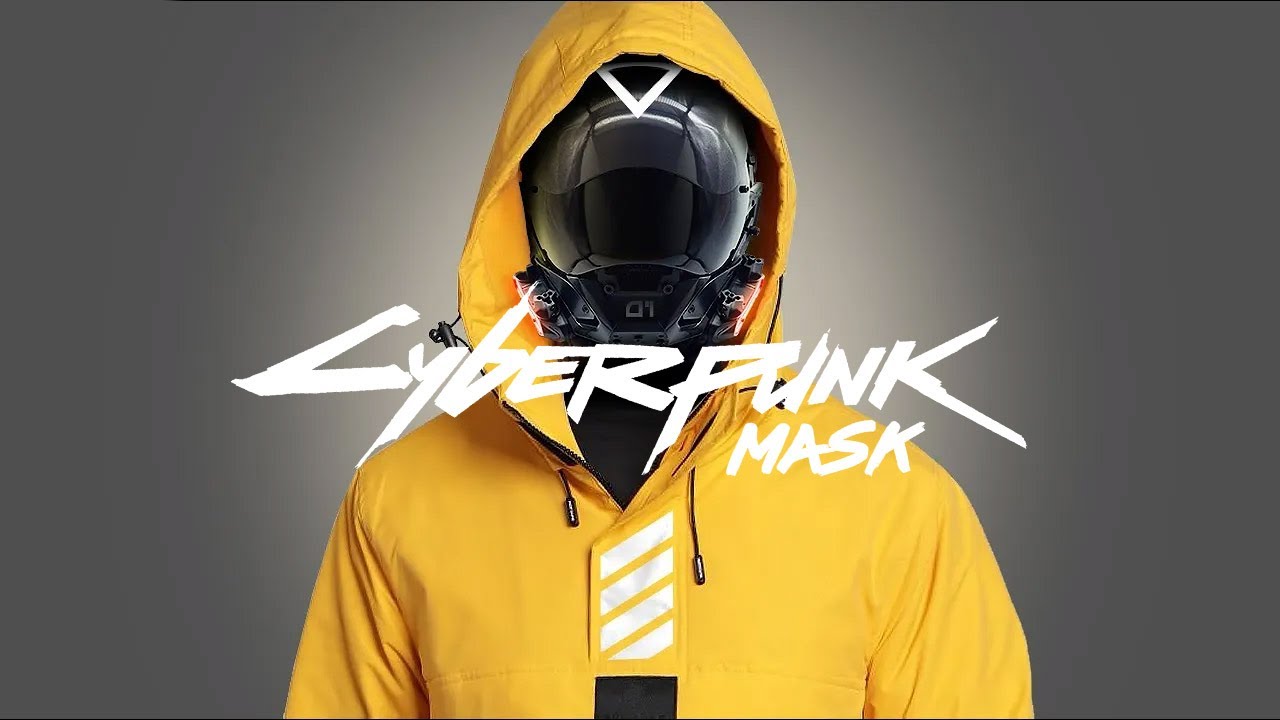  YYINYUAN Futuristic Punk Mask Cyber Techwear Mask