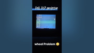 Dell DLP Projector wheel Problem #shorts