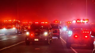 4 Alarm Fire At General Motors GM Design Facility Pasadena CA Multiple Agency Mutual Aid Response