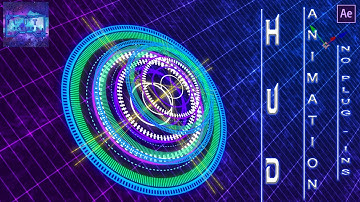 After Effect Tutorial | HUD Animation | Without Plugins | Class 01