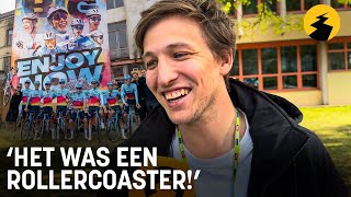 Zo beleefde Bas Tietema de Amstel Gold Race met TDT-Unibet: “Het was een rollercoaster”