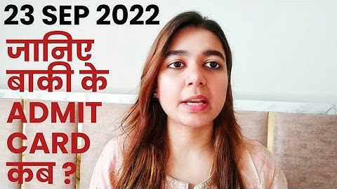 NTA UGC NET 2022 ADMIT CARD LATEST UPDATE BY SHEFALI MISHRA | UGC NET 2022