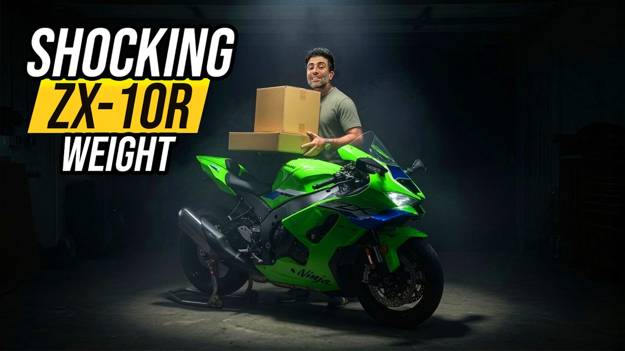 てんどんどん 2026 ZX-10R is No Longer Stock – First Mods Done and Weigh-In