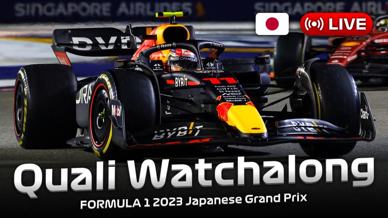 LIVE FORMULA 1 Japanese Grand Prix 2023 - QUALIFYING Watchalong Live Timing