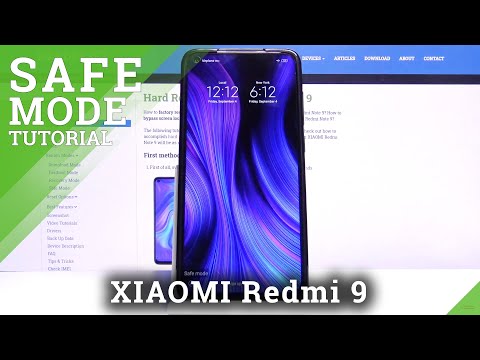 How to Activate Safe Mode in XIAOMI Redmi Note 9 - Safe Mode