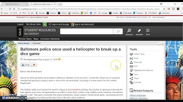 Gale Research Databases Help Video