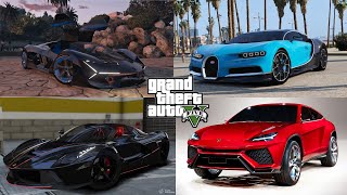 4 Rare Supercars Location In GTA 5 Story Mode (Mod) | Story mode | 2021 screenshot 4