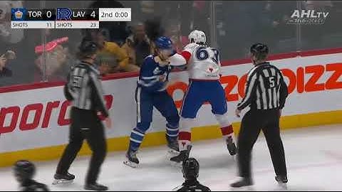 Florian Xhekaj Makes Michael Pezzetta Answer For Cheap Shot - Then All Hell Breaks Loose - 12-12-25