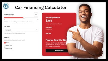 How to Create Car Financing Calculator in WordPress [QUICK GUIDE]