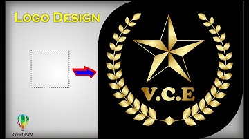 3D Geometric Logo Design in CorelDRAW | CorelDraw tutorials | #vce  #logo