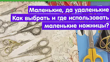 ✂️ МАЛЕНЬКИЕ, ДА УДАЛЕНЬКИЕ / Какие бывают ножницы!