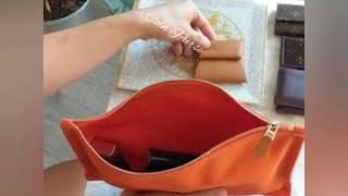 Unboxing My Hermes Bain Yachting Pouch 