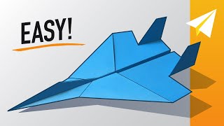 طائرة ورقية سهلة من طراز F-15! كيفية صنع طائرة ورقية مذهلة، من تصميم Project Paper