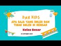 Ibadah Online Sekolah Minggu DNA Kids - GBI Puri Indah - Kelas Besar (23 Oktober 2022)